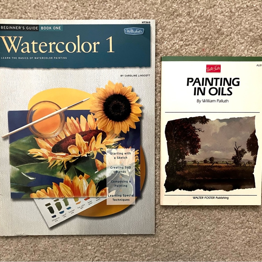 Lot of 2 Art Instruction Books
